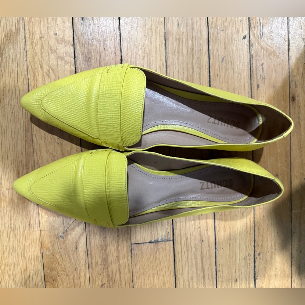 SCHUTZ Vibrant Yellow Women's Flats